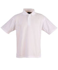 Winning Spirit Traditional Polo Shirt Unisex PS11 Casual Wear Winning Spirit White XS 