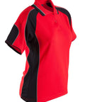 Winning Spirit Alliance Polo Ladies Ps62 Casual Wear Winning Spirit Red/ Black 8 