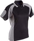 Winning Spirit Alliance Polo Ladies Ps62 Casual Wear Winning Spirit Black/Ash 8 