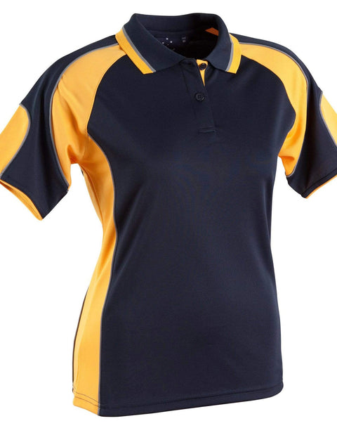 Winning Spirit Alliance Polo Ladies Ps62 Casual Wear Winning Spirit Navy/Gold 8 