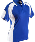 Winning Spirit Alliance Polo Ladies Ps62 Casual Wear Winning Spirit Royal/White 8 