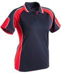 Winning Spirit Alliance Polo Ladies Ps62 Casual Wear Winning Spirit Navy/Red 8 