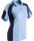 Winning Spirit Alliance Polo Ladies Ps62 Casual Wear Winning Spirit Skyblue/Navy 8 