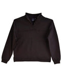 Winning Spirit Falcon Sweat Top Kids' Fl02k Casual Wear Winning Spirit Black 6K 
