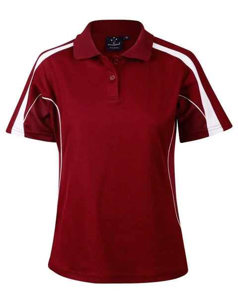 WINNING SPIRIT Legend Ladies PS54 Casual Wear Winning Spirit Maroon/White 8 