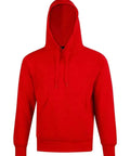 Winning Spirit Passion Fleece Hoodie - Unisex Fl09 Casual Wear Winning Spirit Red/Red XS 