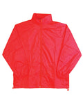 WINNING SPIRIT RAIN FOREST Spray Jacket - Unisex JK10 Casual Wear Winning Spirit Red XS 