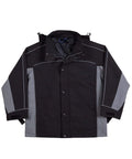 WINNING SPIRIT TEAMMATE JACKET Men's JK18 Casual Wear Winning Spirit Black/Grey S 