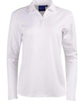 Winning Spirit Casual Wear White / 6 Winning Spirit Victory Plus TRUEDRY® long sleeve polo PS36B