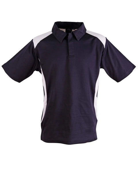 WINNING SPIRIT Winner Men's polo shirt PS31 Casual Wear Winning Spirit Navy/White XS 