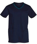 Winning Spirit Mens V-neck Trim Scrub Top M7650 - Simply Scrubs Australia