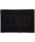 Winning Spirit East Village Half Denim Apron-unisex AP10 Hospitality & Chefwear Winning Spirit Black 72cmx48cm 