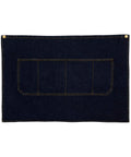 Winning Spirit East Village Half Denim Apron-unisex AP10 Hospitality & Chefwear Winning Spirit Indigo Blue 72cmx48cm 
