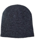 Winning Spirit Marle Slouch Beanie Ch22 PPE Winning Spirit Marl Navy  