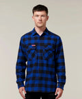 Hard Yakka Long Sleeve Check Flannel Shirt  Y07295 - Allsorts Workwear