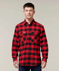 Hard Yakka Long Sleeve Check Flannel Shirt  Y07295 - Allsorts Workwear
