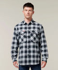 Hard Yakka Long Sleeve Check Flannel Shirt  Y07295 - Allsorts Workwear