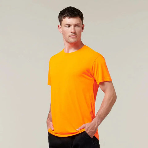 Hard Yakka 3056 Short Sleeve Neon Tee Y19575 - Allsorts Workwear