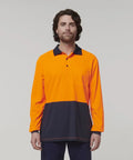 Hard Yakka Men's Long Sleeve  Polo Shirt Y19617 - Allsorts Workwear