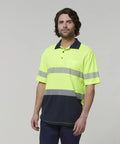 Hard Yakka Men's Short Sleeve Taped Polo Shirt Y19618 - Allsorts Workwear