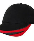 Headwear Bhc W/peak Trim & Fmbroidery Cap X12 - 4072 - Allsorts Workwear