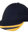 Headwear Bhc W/peak Trim & Fmbroidery Cap X12 - 4072 - Allsorts Workwear