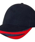Headwear Bhc W/peak Trim & Fmbroidery Cap X12 - 4072 - Allsorts Workwear