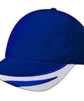 Headwear Bhc W/peak Trim & Fmbroidery Cap X12 - 4072 - Allsorts Workwear