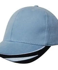 Headwear Bhc W/peak Trim & Fmbroidery Cap X12 - 4072 - Allsorts Workwear