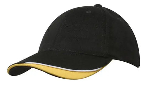 Headwear Bhc Cap With Indent & Sandwich Cap X12 - Allsorts Workwear