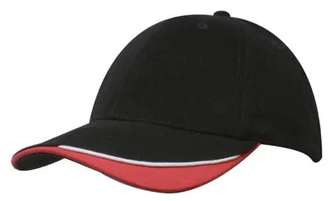 Headwear Bhc Cap With Indent & Sandwich Cap X12 - Allsorts Workwear