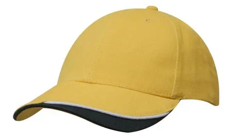 Headwear Bhc Cap With Indent & Sandwich Cap X12 - Allsorts Workwear
