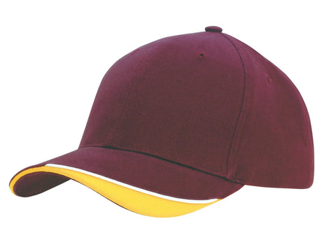 Headwear Bhc Cap With Indent & Sandwich Cap X12 - Allsorts Workwear