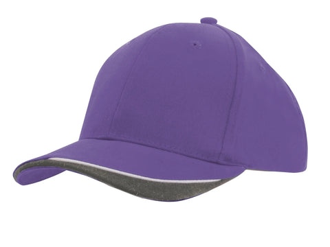 Headwear Bhc Cap With Indent & Sandwich Cap X12 - Allsorts Workwear