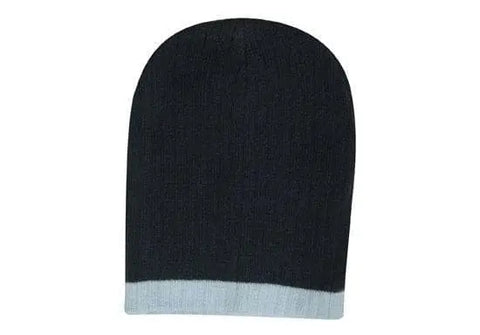 Headwear Two Tone Cable Knit Beanie X12 - Allsorts Workwear