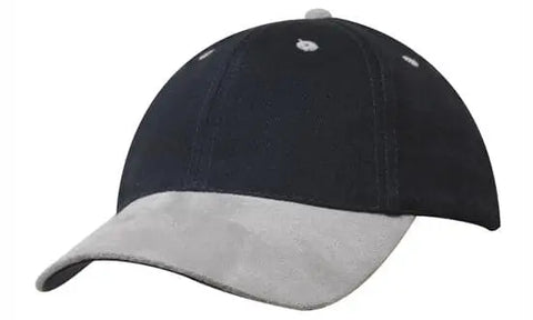 Headwear Brushed Heavy Cotton W/suede Peak X12 - 4200 - Allsorts Workwear