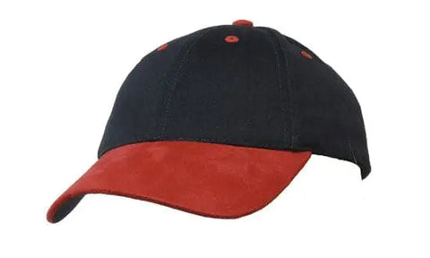 Headwear Brushed Heavy Cotton W/suede Peak X12 - 4200 - Allsorts Workwear