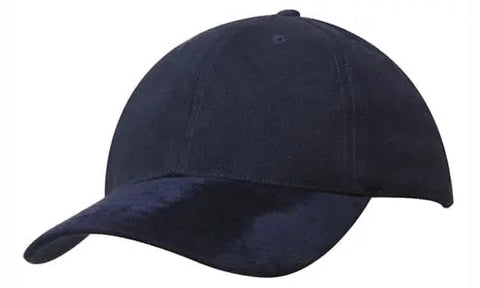 Headwear Brushed Heavy Cotton W/suede Peak X12 - 4200 - Allsorts Workwear