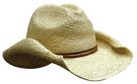 Headwear Cowboy Straw Hat X12 - S4283 - Allsorts Workwear