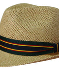 Headwear Fedora Straw Hat X12 - S4287 - Allsorts Workwear