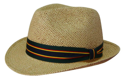 Headwear Fedora Straw Hat X12 - S4287 - Allsorts Workwear