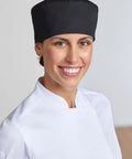 Biz Collection Mesh Flat Top Chef Hat CH333 - Allsorts Workwear