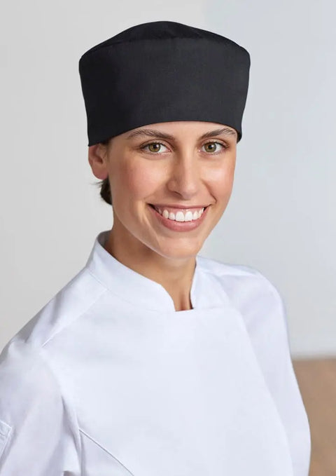 Biz Collection Mesh Flat Top Chef Hat CH333 - Allsorts Workwear