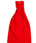 Australian Industrial Wear Work Wear Red / 38 x 65 cm GOLF TOWEL with ring & hook TW01A