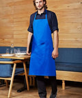 Biz Collection Hospitality & Chefwear Biz Collection Bib Apron with Round Neck Strap BA95