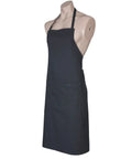 Biz Collection Hospitality & Chefwear Biz Collection Bib Apron with Round Neck Strap BA95