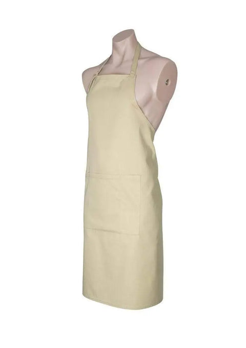 Biz Collection Hospitality & Chefwear Biz Collection Bib Apron with Round Neck Strap BA95