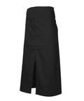 Biz Collection Hospitality & Chefwear Black Biz Collection Continental Style Full Length Apron BA93