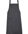 Biz Collection Hospitality & Chefwear Biz Collection Textured Fabric Urban Bib Apron BA55