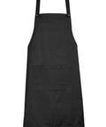 Biz Collection Hospitality & Chefwear Biz Collection Textured Fabric Urban Bib Apron BA55